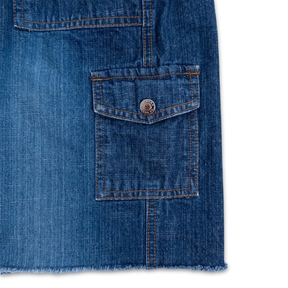 Arizona Denim Skirt Girls Size 12 Casual Trendy‎